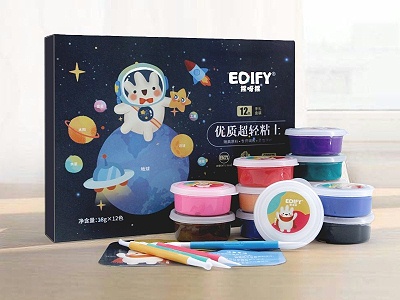 EDIFY捏呀捏|与深圳某玩具出口公司的超轻粘土定制合作案例